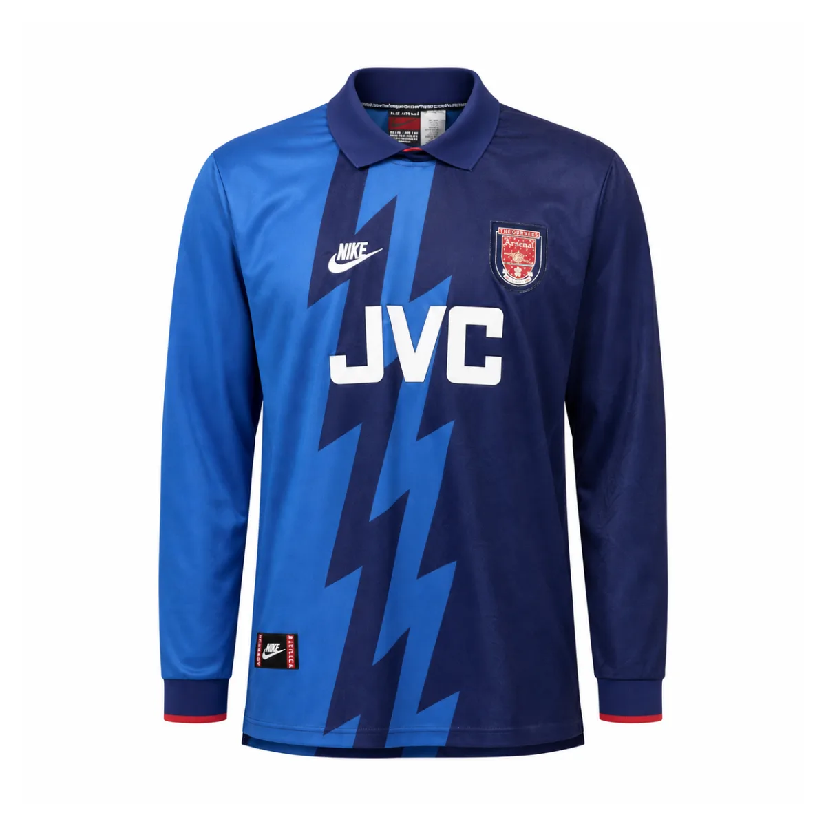 Arsenal FC · 1995 · 2ª equipación · manga larga
