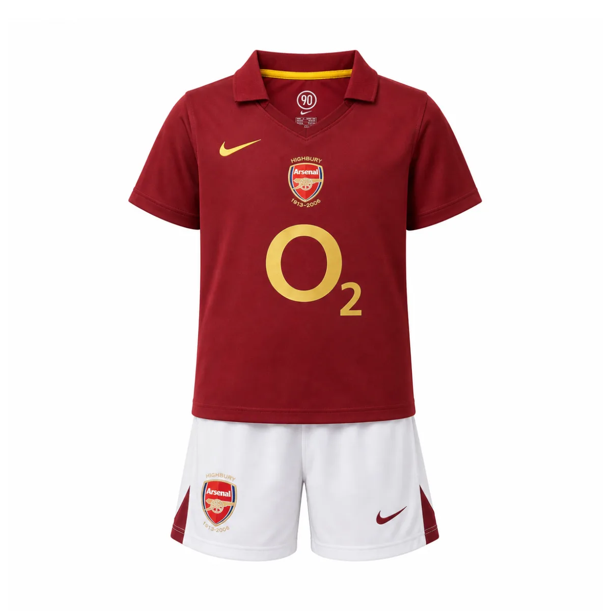Arsenal FC · 2005-06 · 1ª equipación · niño