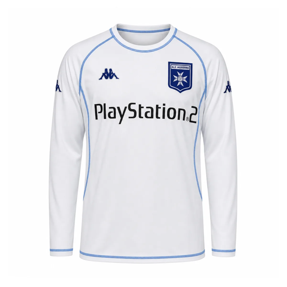 AJ Auxerre · 2003-04 · 1ª equipación · manga larga