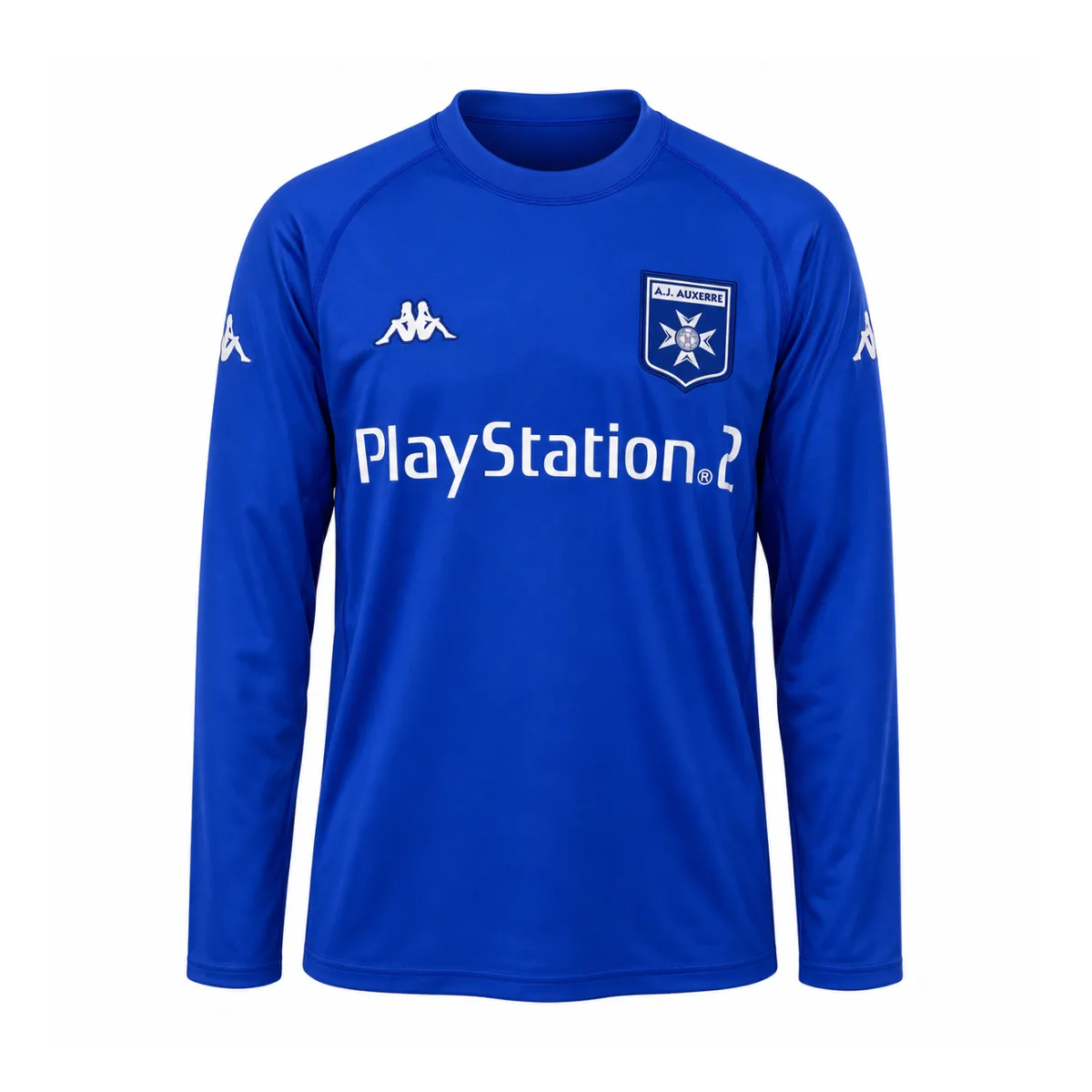 AJ Auxerre · 2003-04 · 2ª equipación · manga larga