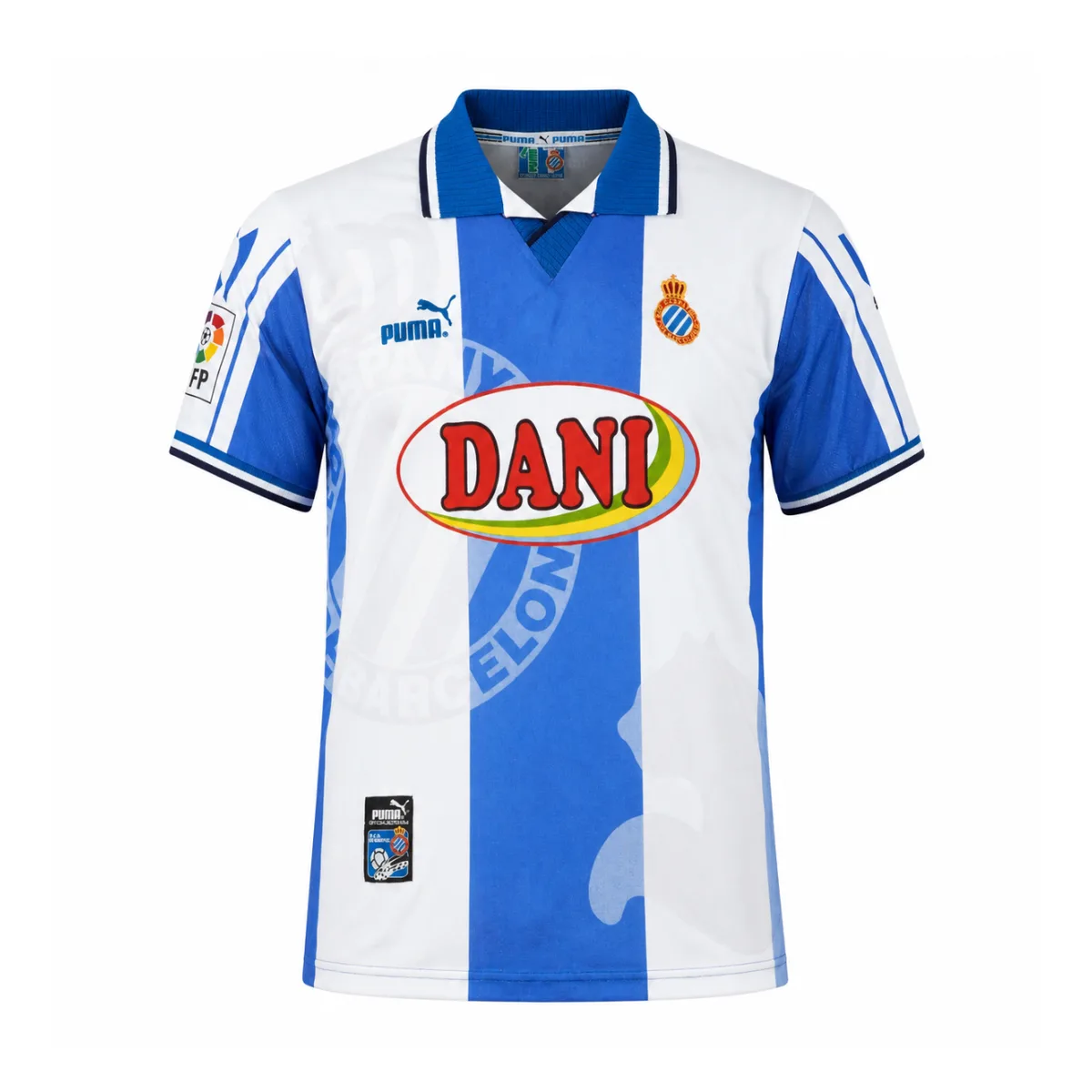 RCD Espanyol · 1997 · 1ª equipación