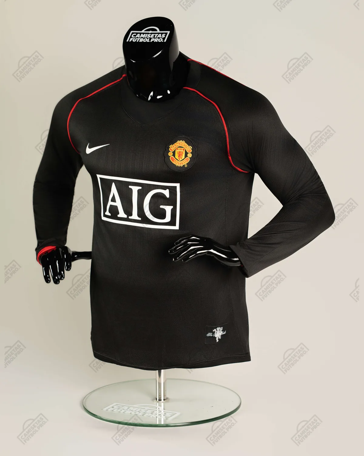 Manchester United FC · 2007 · 2ª equipación · manga larga