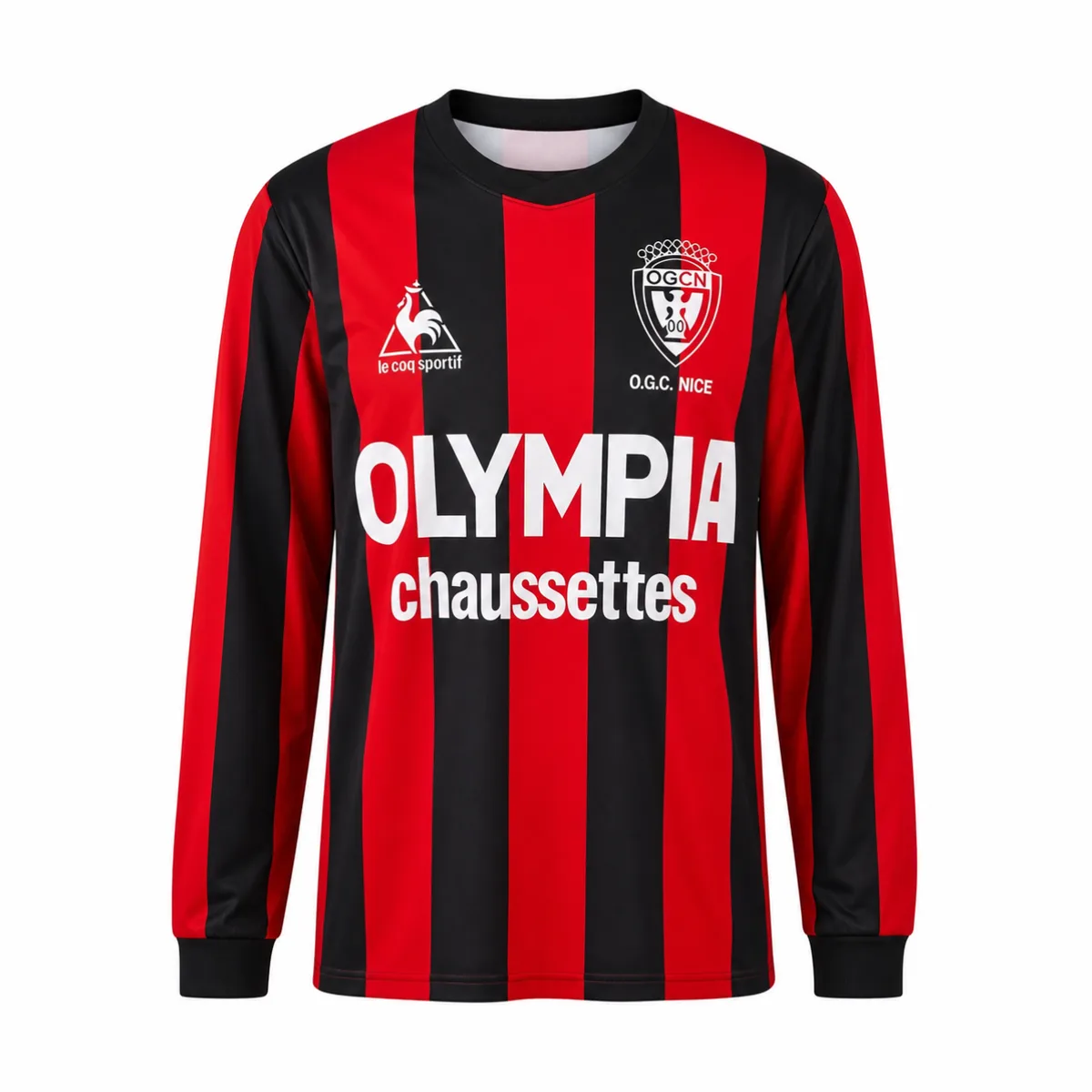 OGC Nice · 1977 · 1ª equipación · manga larga